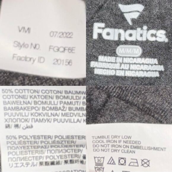 Fanatics LA Dodgers gray T-shirt Women's Size Medium - Picture 2 of 16